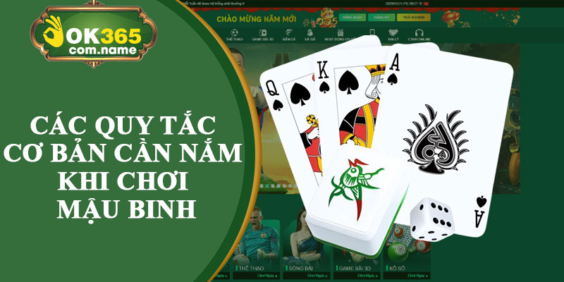 Các Quy Tắc Cơ Bản Cần Nắm Khi Chơi Mậu Binh